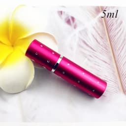 1PC 5ml 10ml Portable Mini Perfume Glass Bottle Travel Aluminum Spray Atomizer Empty Metal Parfume Atomiser Sprayer