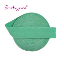 BRISTLEGRASS 2 5 10 Yard 5/8" 15mm Solid Matte Non-Shiny FOE Fold Over Elastics Spandex Band Hair Tie Headband Dress Sewing Trim