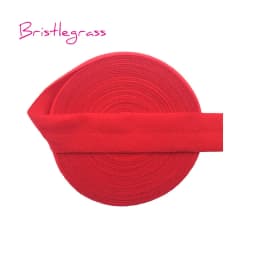BRISTLEGRASS 2 5 10 Yard 5/8" 15mm Solid Matte Non-Shiny FOE Fold Over Elastics Spandex Band Hair Tie Headband Dress Sewing Trim