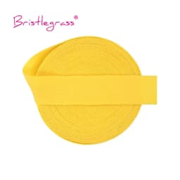 BRISTLEGRASS 2 5 10 Yard 5/8" 15mm Solid Matte Non-Shiny FOE Fold Over Elastics Spandex Band Hair Tie Headband Dress Sewing Trim