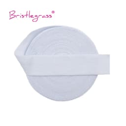 BRISTLEGRASS 2 5 10 Yard 5/8" 15mm Solid Matte Non-Shiny FOE Fold Over Elastics Spandex Band Hair Tie Headband Dress Sewing Trim