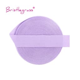 BRISTLEGRASS 2 5 10 Yard 5/8" 15mm Solid Matte Non-Shiny FOE Fold Over Elastics Spandex Band Hair Tie Headband Dress Sewing Trim