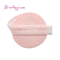 BRISTLEGRASS 2 5 10 Yard 5/8" 15mm Solid Matte Non-Shiny FOE Fold Over Elastics Spandex Band Hair Tie Headband Dress Sewing Trim