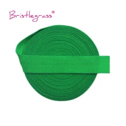 BRISTLEGRASS 2 5 10 Yard 5/8" 15mm Solid Matte Non-Shiny FOE Fold Over Elastics Spandex Band Hair Tie Headband Dress Sewing Trim