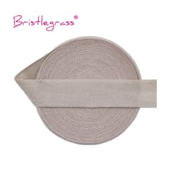 BRISTLEGRASS 2 5 10 Yard 5/8" 15mm Solid Matte Non-Shiny FOE Fold Over Elastics Spandex Band Hair Tie Headband Dress Sewing Trim
