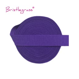 BRISTLEGRASS 2 5 10 Yard 5/8" 15mm Solid Matte Non-Shiny FOE Fold Over Elastics Spandex Band Hair Tie Headband Dress Sewing Trim
