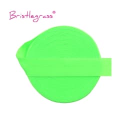 BRISTLEGRASS 2 5 10 Yard 5/8" 15mm Solid Matte Non-Shiny FOE Fold Over Elastics Spandex Band Hair Tie Headband Dress Sewing Trim