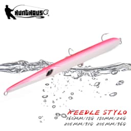Hunthouse Fishing Lure Needle Stylo Long Casting Pencil Floating 205/180/160mm Isca Artificial Leurre Souple Carp Fishing Lure