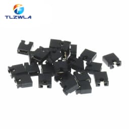 100PCS Pin Header Jumper Blocks Connector 2.54MM For 3 1/2 Hard Disk Drive CD/DVD Drive Motherboard and/or Expansion Card G25