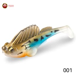 Hunthouse Soft Bait Jig Coated Fishing Lure Sinking All Water 55mm/75mm/95mm Swimbaits For Trout Pike Bass Shad Perch Tackle