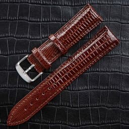 Fashion Lizard Texture Leather Watchband Pin Buckle Watch Strap for Women and Man 12mm 14mm 16mm 18mm 20mm 22mm 24mm
