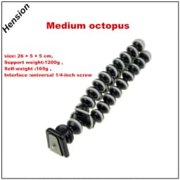 Octopus Flexible Tripod Stand for Smartphone DSLR And Camera - Foldable Desktop Tripod Available in 4 Sizes