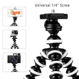 Octopus Flexible Tripod Stand for Smartphone DSLR And Camera - Foldable Desktop Tripod Available in 4 Sizes