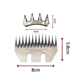 BEIYUAN Sheep/Goats Shears Convex Comb Cutter Shearing Clipper 13 Tooth Blade For Sheep Clipper Shears Scissors