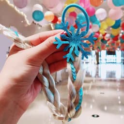 Girls Cute Cartoon Bow Butterfly Colorful Braid Headband Hair Decorate Ponytail Holder Hair Tie Rubber Bands Hair Accessories