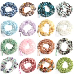 6-8mm Natural Stone Irregular Apatite Kyanite Quartz stone Chips Beads Jewelry Making DIY Bracelet Necklace 15'' Strands