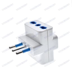Italy Travel Plug Adapter 3 Ways Socket Multi Port Outlet Italian standard 10A 250V
