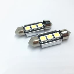 10pcs Dome ligh Festoon 36mm 39mm 41mm SMD 5050 LED White Car Light CANBUS Error Free C5W LED Lamp auto Bulb interior light 12V