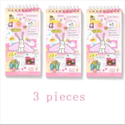 20sheets/lot Kawaii Japanese Wonderful Moments Series Die Cutting Coil Sticker Book DIY Scrapbook Stationery Decoration Kit