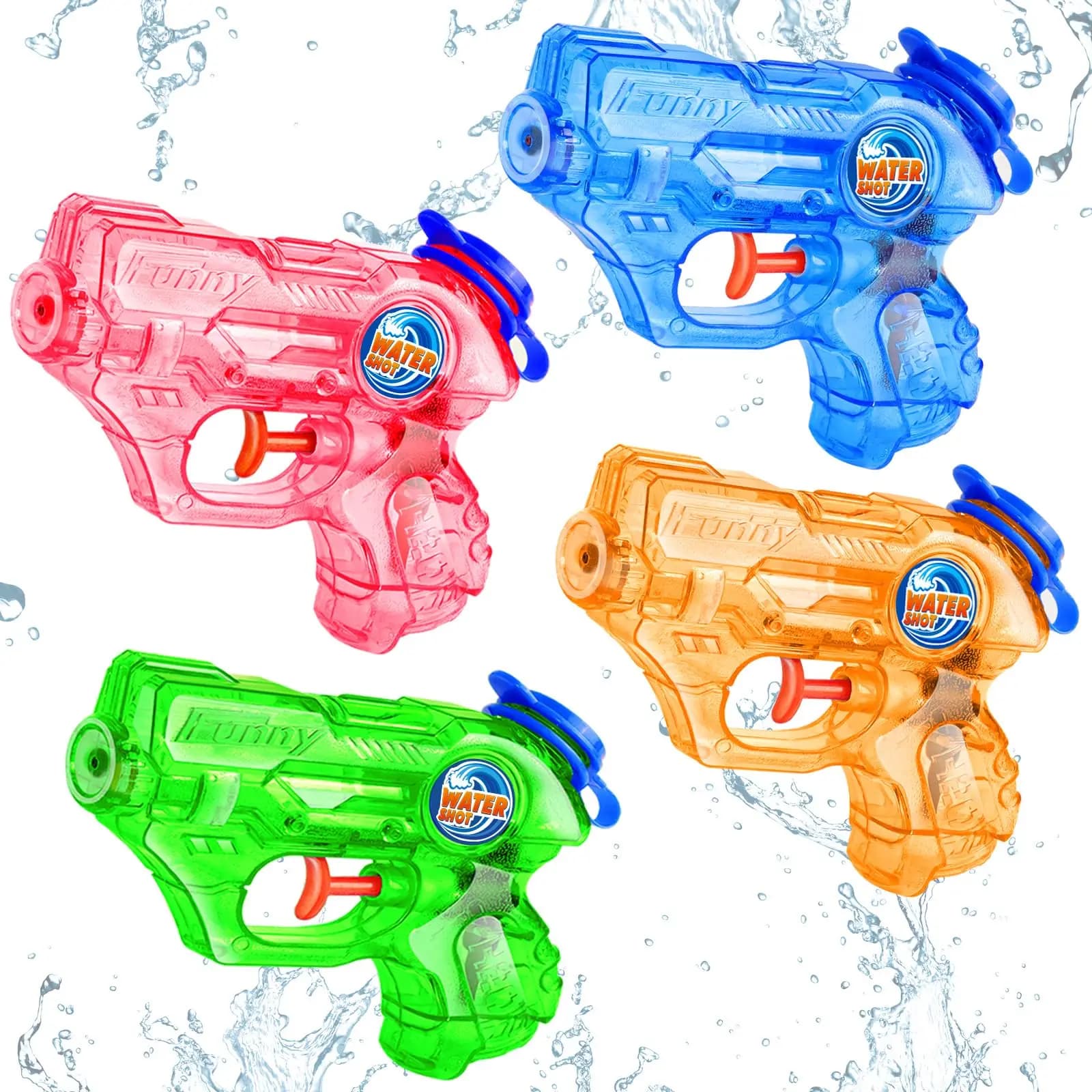 Mini Water Gun for Kids Toddler Small Water Guns Soaker Squirts Blasters for Pool Water Toys Summer Outdoor Beach Fighting Toys
