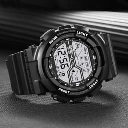 Outdoor Sport Men Watch Multifunction Large Screen LED Electronic Waterproof Luminous Military Digital Wristwatches Reloj Hombre