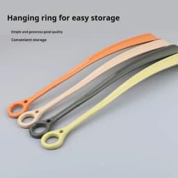 1Pcs Long Handled Shoe Horns 47cm Hanging Ring Shoehorn Pregnant Woman Elderly Shoe Spoon Household Lazy People Shoe Spatula