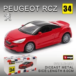 Bburago 1:64 golf Porsche 911 Shelby Raventon Mustang Lamborghini Collection Series Car Die Casting Model Gift Toy