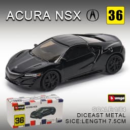 Bburago 1:64 golf Porsche 911 Shelby Raventon Mustang Lamborghini Collection Series Car Die Casting Model Gift Toy