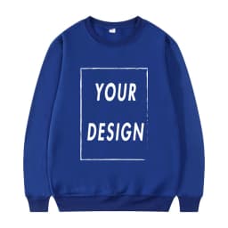 2025 New Unisex Hatless Sweatshirt Customize Your Logo Crew Neck Sweater Fashion Men's Women's Casual Sweater