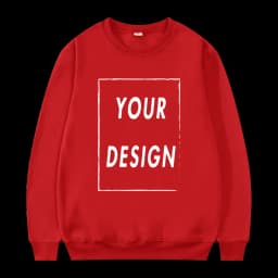 2025 New Unisex Hatless Sweatshirt Customize Your Logo Crew Neck Sweater Fashion Men's Women's Casual Sweater