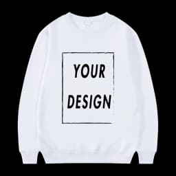 2025 New Unisex Hatless Sweatshirt Customize Your Logo Crew Neck Sweater Fashion Men's Women's Casual Sweater