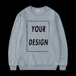 2025 New Unisex Hatless Sweatshirt Customize Your Logo Crew Neck Sweater Fashion Men's Women's Casual Sweater