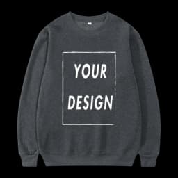 2025 New Unisex Hatless Sweatshirt Customize Your Logo Crew Neck Sweater Fashion Men's Women's Casual Sweater