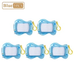 1-10PCS Mini Magnetic Drawing Board Keychain Doodle Pad with Stylus Portable Toy Erasable Writing Board Educational Kids Gift