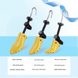 2Pcs Professional Shoe Trees Adjustable Length Width Shoes Stretcher Boots Sneakers Shoe Stretchers Men Woman Heels Shoes Tree