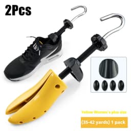 2Pcs Professional Shoe Trees Adjustable Length Width Shoes Stretcher Boots Sneakers Shoe Stretchers Men Woman Heels Shoes Tree