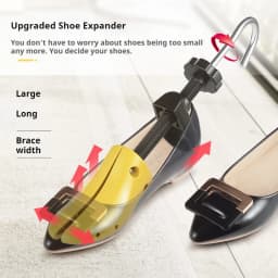 2Pcs Professional Shoe Trees Adjustable Length Width Shoes Stretcher Boots Sneakers Shoe Stretchers Men Woman Heels Shoes Tree