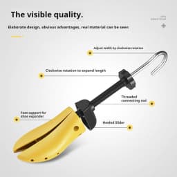 2Pcs Professional Shoe Trees Adjustable Length Width Shoes Stretcher Boots Sneakers Shoe Stretchers Men Woman Heels Shoes Tree