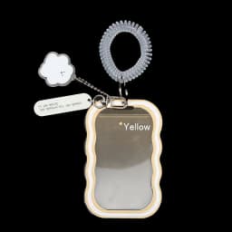 Creative Design Kpop Photocard Holder Transparent Card Holder Keychain Photo Sleeves Bus Card Student Card Case Photo Protector