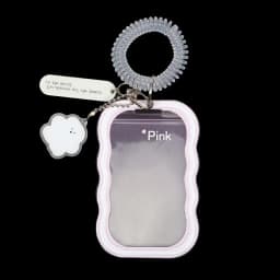 Creative Design Kpop Photocard Holder Transparent Card Holder Keychain Photo Sleeves Bus Card Student Card Case Photo Protector