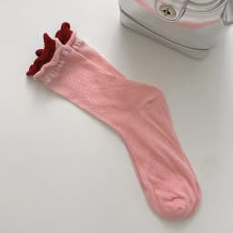 Double Ribbed Matching Midtube Socks for Women and Candy Matching Socks for Morandi Fashion Matching Stockings for Women