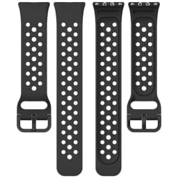 Soft Silicone Watch Compatible with Samsung Galaxy Fit3 Replacement Bracelet Breathable Watchband Smart Watch Sports Accessories