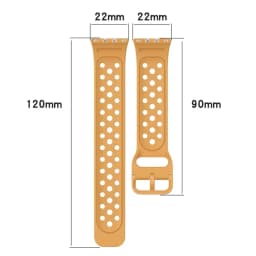 Soft Silicone Watch Compatible with Samsung Galaxy Fit3 Replacement Bracelet Breathable Watchband Smart Watch Sports Accessories