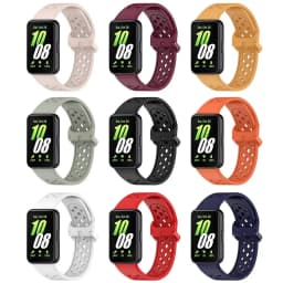 Soft Silicone Watch Compatible with Samsung Galaxy Fit3 Replacement Bracelet Breathable Watchband Smart Watch Sports Accessories