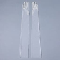 70cm Women Long Ultra Thin Gloves Tulle Elbow Wedding Party Bride Dress Mittens Sheer Transparent Vintage Black White Mesh Glove