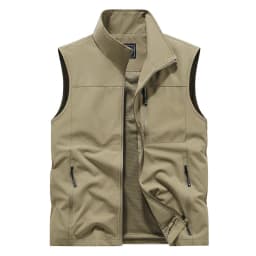 New Summer Men Outdoor Mesh Thin Waistcoats Climbing Sleeveless Jackets Men Multi-pockets Fishing Breathable Cargo Vests 6XL