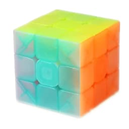 Qiyi Speed Magic Cube Jelly Color Cube 2x2 3x3 4x4 5x5 Pyramid Professional Cubo Magico Puzzle Toy For Children Kids Gift Toy
