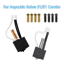 Hotend For Kobra S1 Combo Print Head Hot End for Anycubic Kobra S1/ACE Pro Hotend Kobra S1 Hardened Steel Nozzle