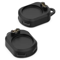 2 in 1 Type C/Micro USB Charging Adapter Converter For Garmin Fenix E 8 7 7X 6 6S 5 5X Venu 2S Vivoactive 3 4 Watch Charger Dock