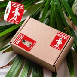 200 PCS Funny Fragile Stickers - 4 Designs (Dog, Cat, Mummy), 3x2 Inches Permanent Adhesive Labels for Shipping, Moving, Glass